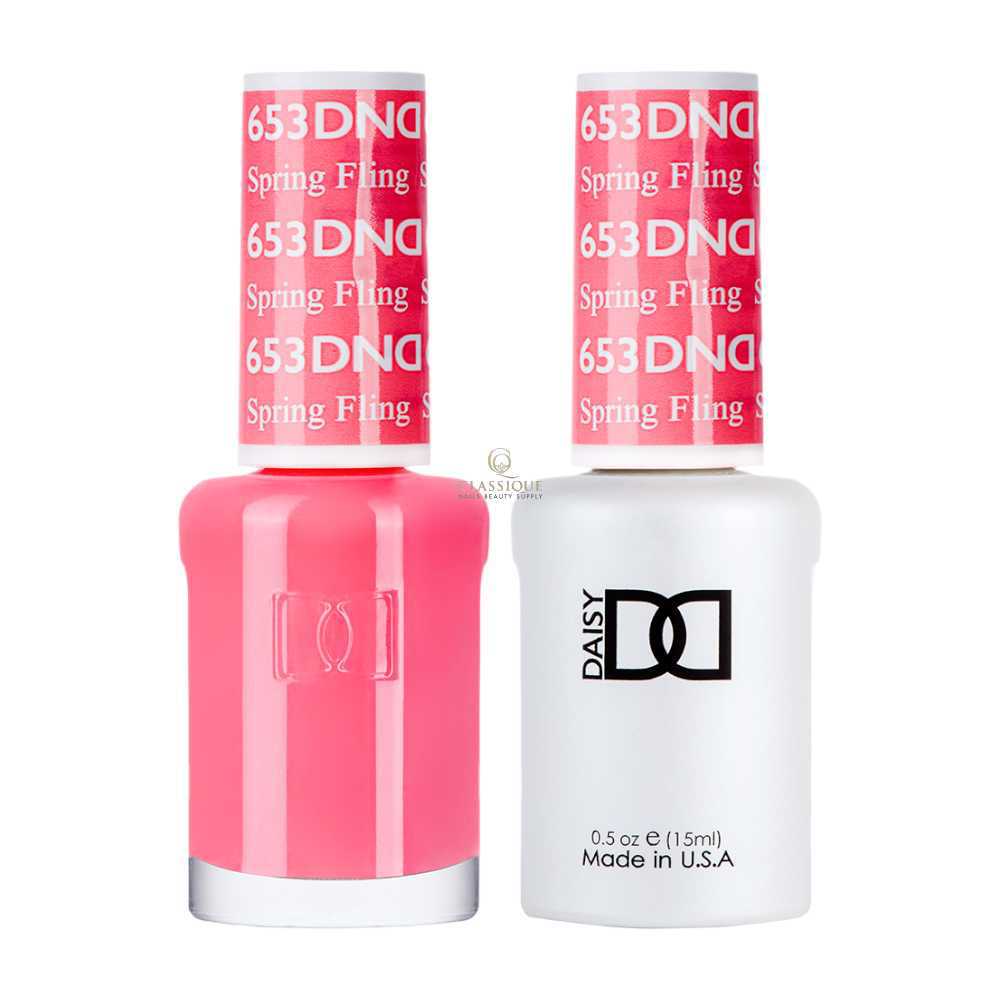 DND Gel & Lacquer Duo - Spring Fling #653
