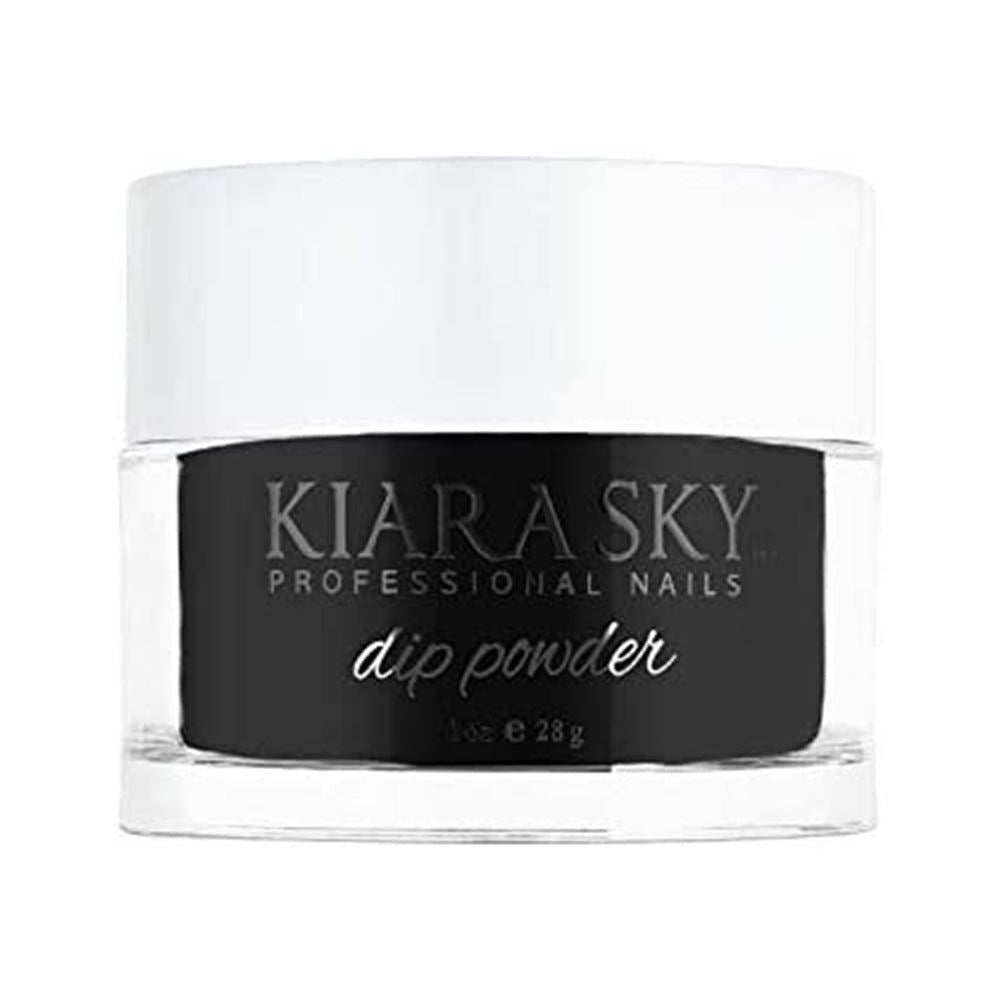 Kiara Sky Dipping Powder 1Oz - Black To Black #D435