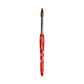 Startool Acrylic Brush - Firestorm Kolinsky Red Handle #14