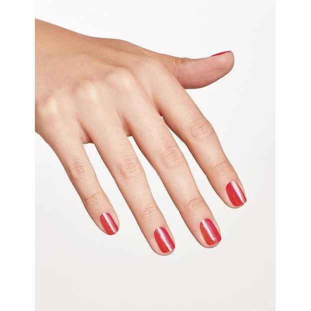 OPI Infinite Shine - Paint The Tinseltown Red #HRN21