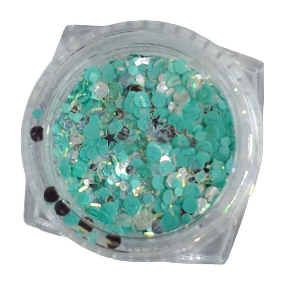 CNBS Glitter - Pastel Circles #12
