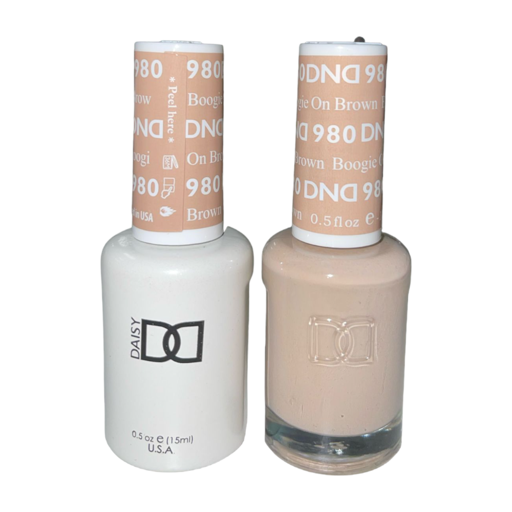 DND Gel & Lacquer Duo - Boogie On Brown #980