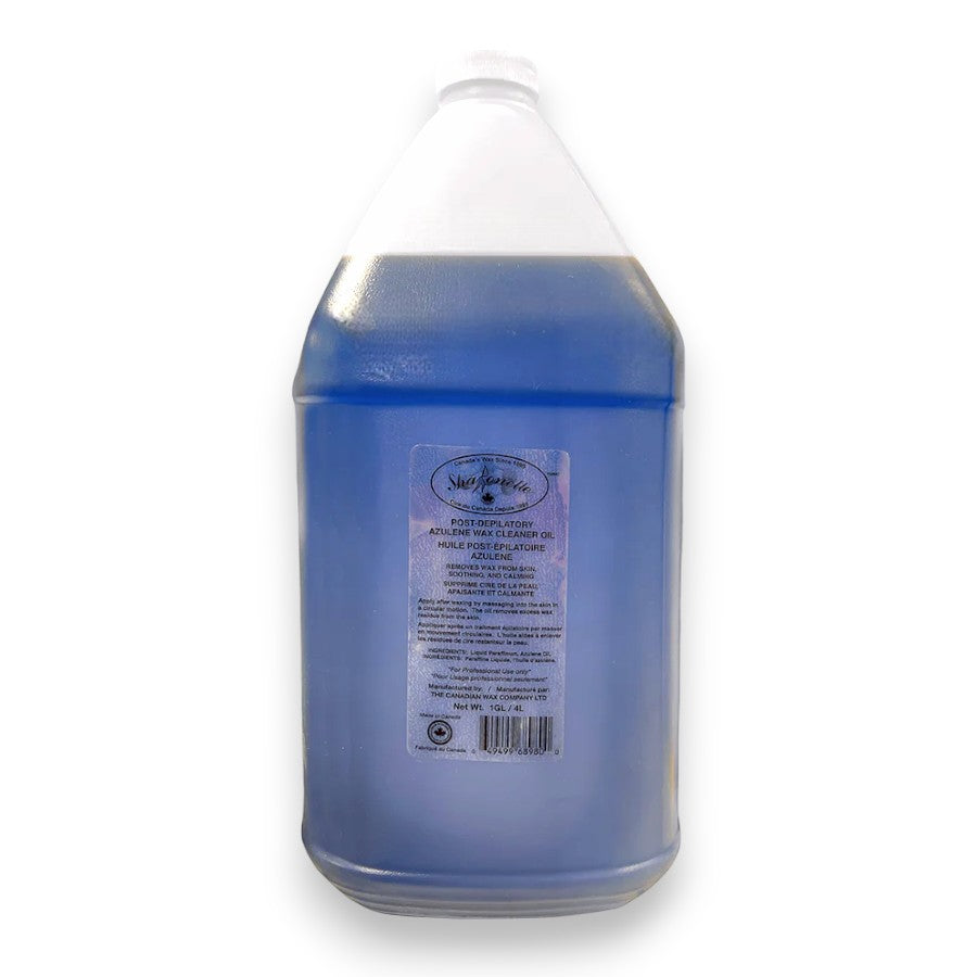 Sharonelle Post Depilatory Wax Cleaner Oil Azulene Oil - 1Gal