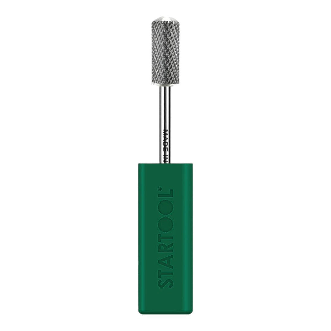 Startool Nail Drill Bits - Small Barrel Round Top Carbide RM Medium Grit 3/32 Silver