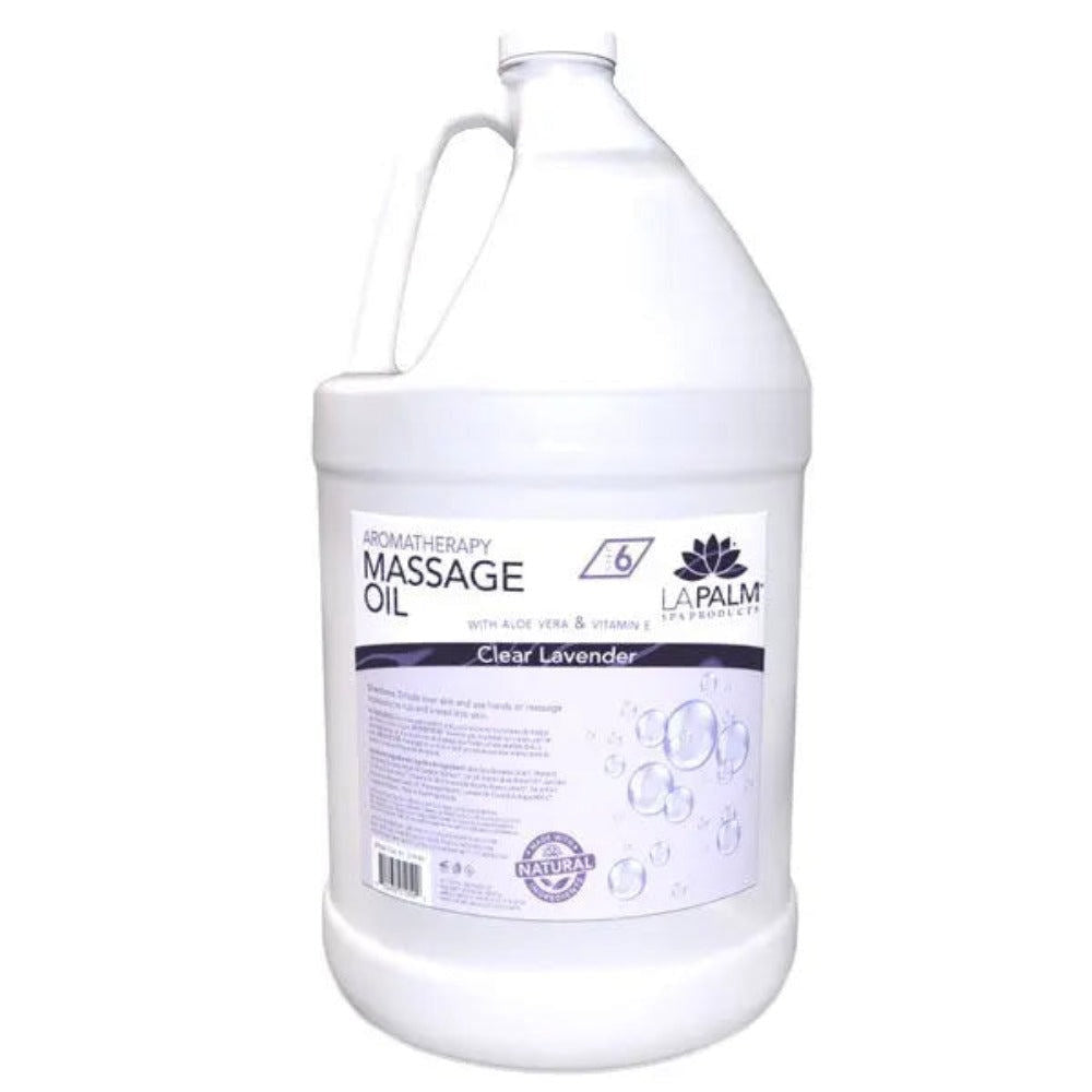 La Palm Massage Oil - Clear Lavender 1Gal
