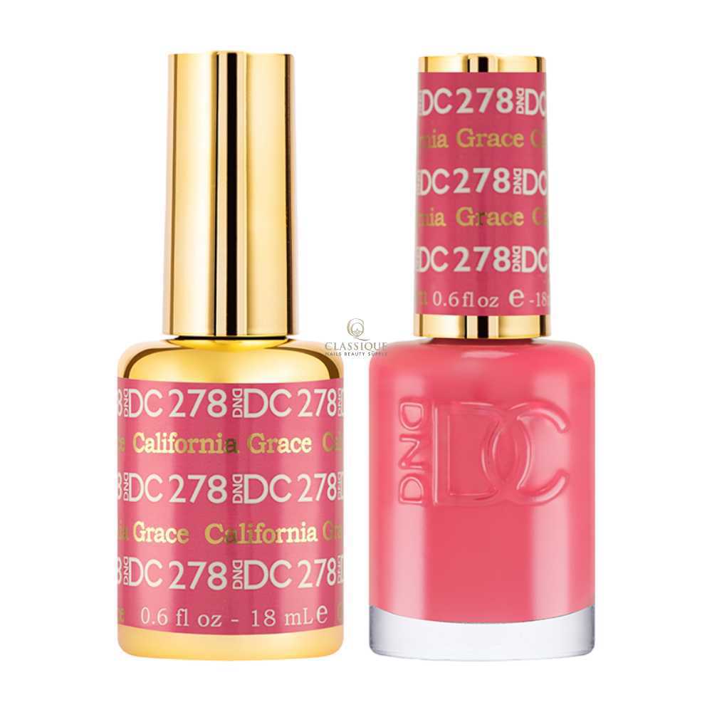 DND DC Gel & Lacquer Duo - California Grace #278
