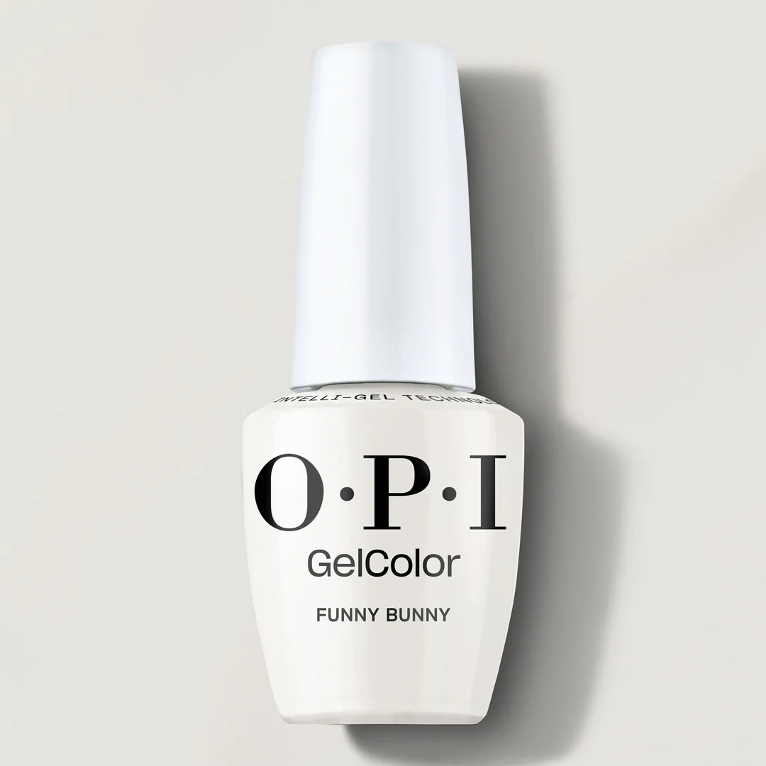 OPI Gel Colour - Funny Bunny + Bubble Bath (DIY OPI’m a Bubble Bunny COMBO)