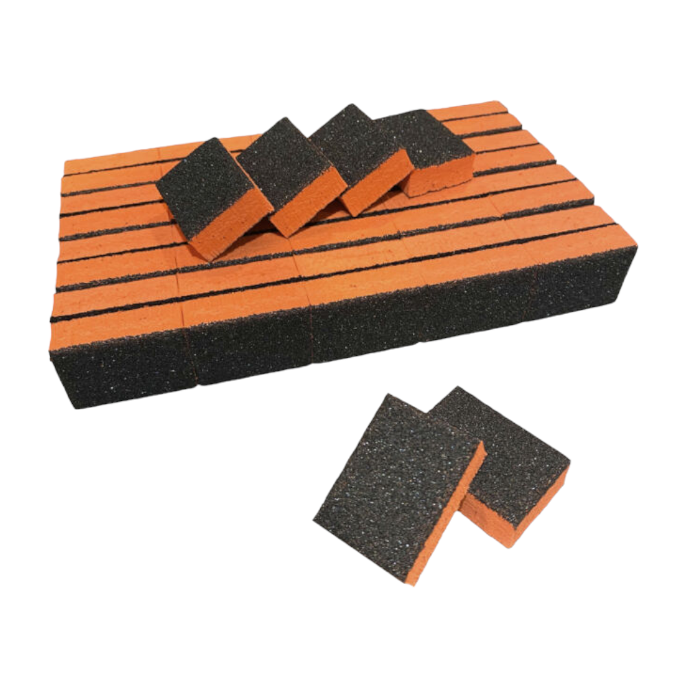 Fiori Nail Buffer - Slim Orange Black 100/120 Grit