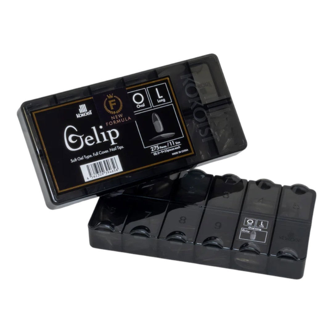 Kokoist Gelip Nail Tips Box - Oval Long (275pcs)