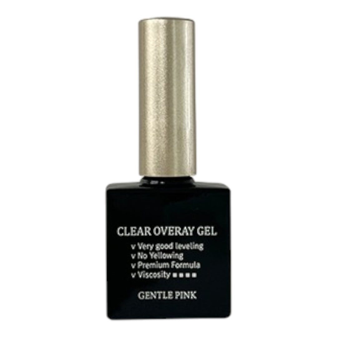 Gentle Pink Gel Top Coat - Overlay