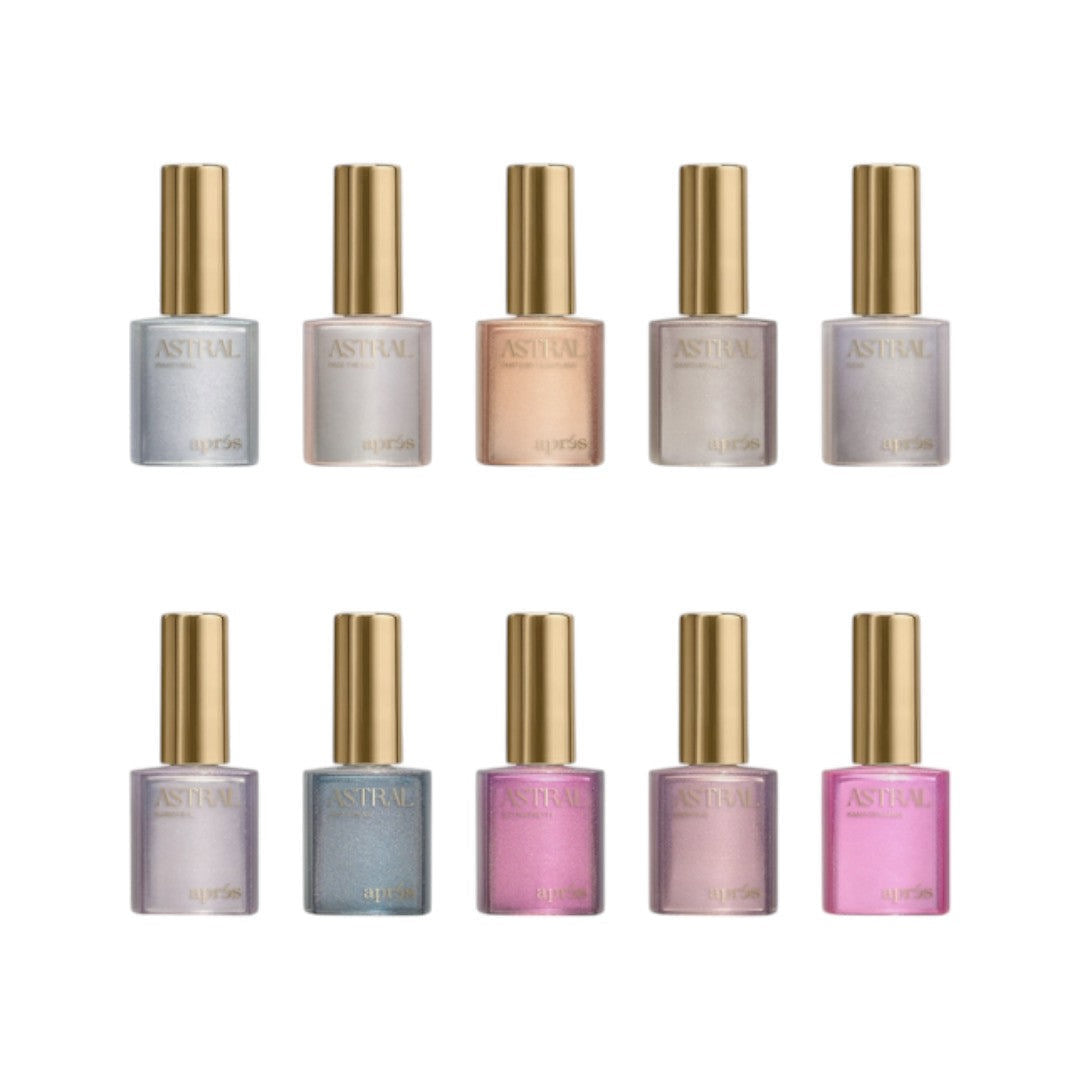 Apres Gel Couleur - The Astral Collection - Flash Glitter 10Pcs #FG01-10