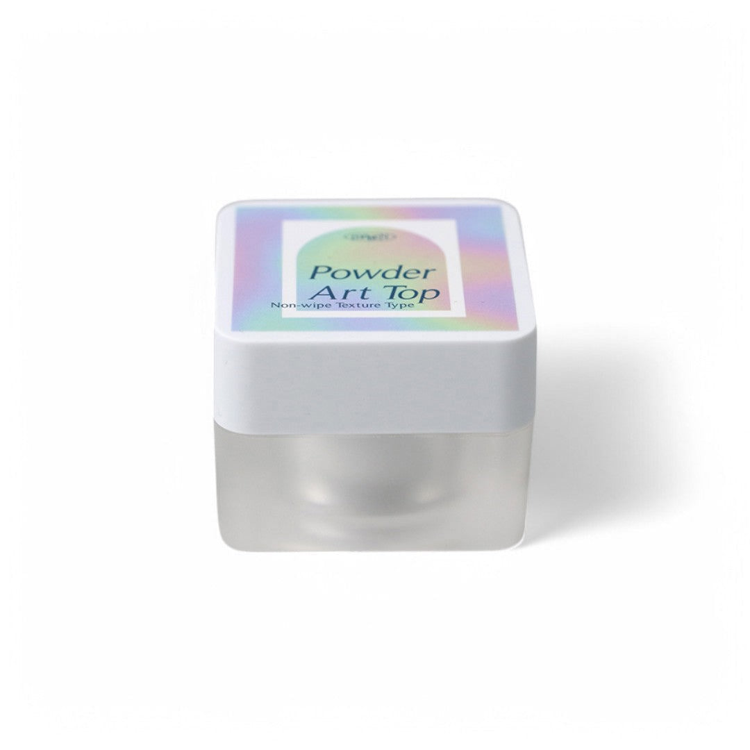 Make.N Powder Art Gel Top Coat - Non-Wipe Texture Type