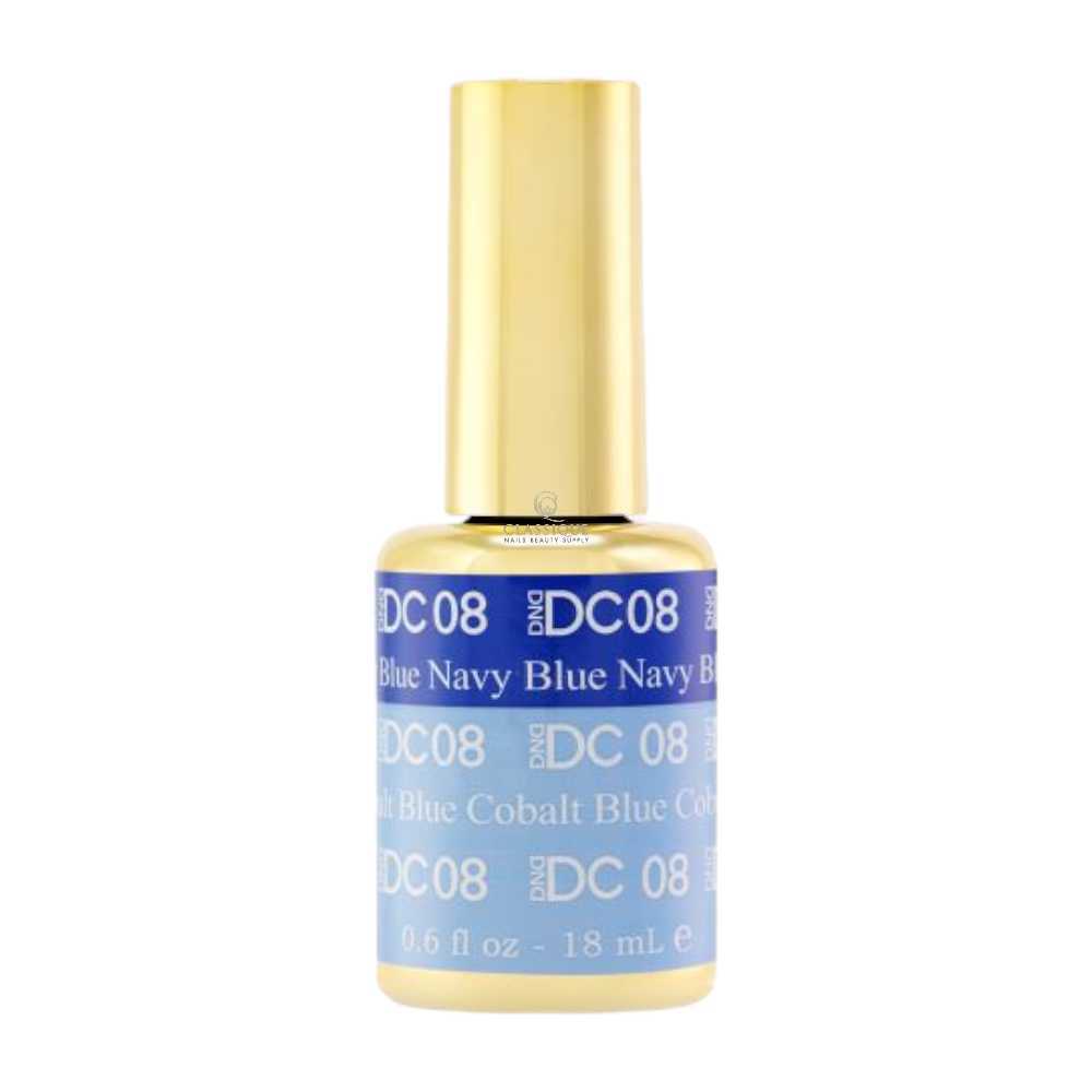 DND DC Mood Change Gel Polish - Blue Navy Blue Cobalt #8