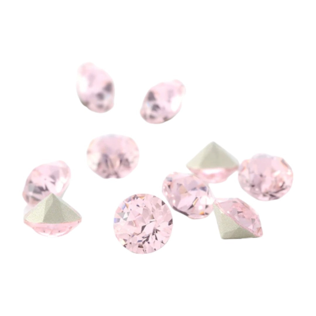 CNBS Round Diamond Premium Crystals Pointback