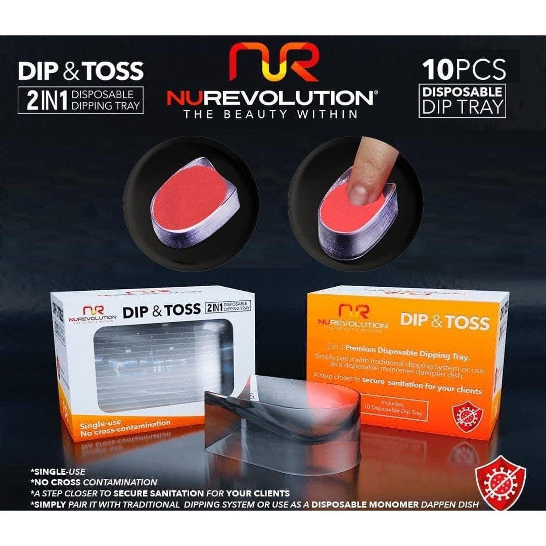 Nurevolution Dip & Toss Disposable Dipping Containers (10Pcs)