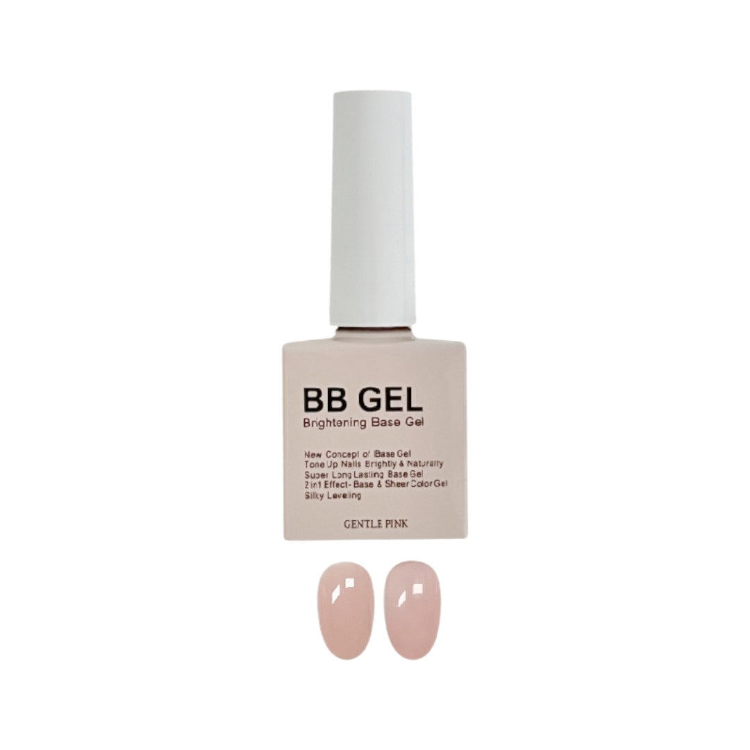 Gentle Pink BB Gel - 2In1 Brightening Colour Base Gel #BB04