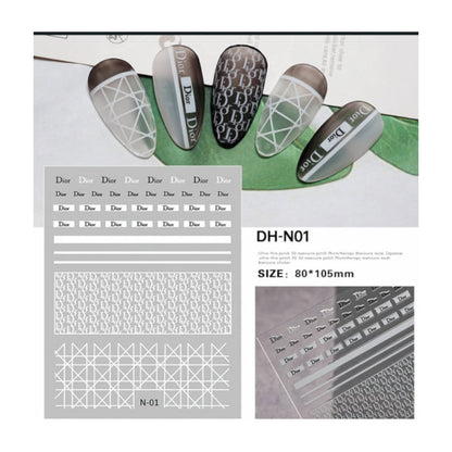 CNBS Nail Stickers - Luxury Brands