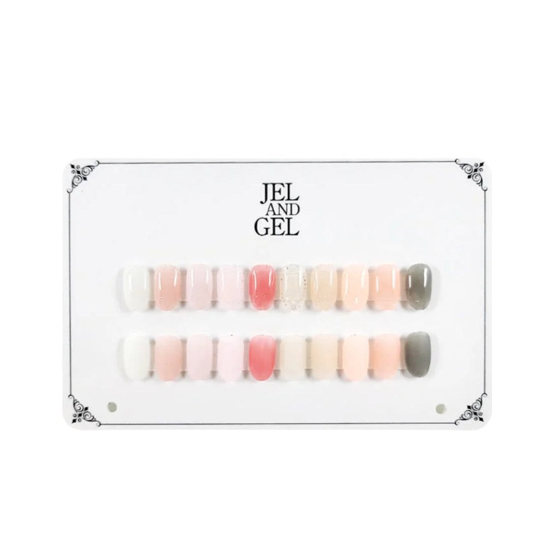 Jel and Gel Syrup Gel Polish - Syrup Collection #GS01-10 (10pcs)