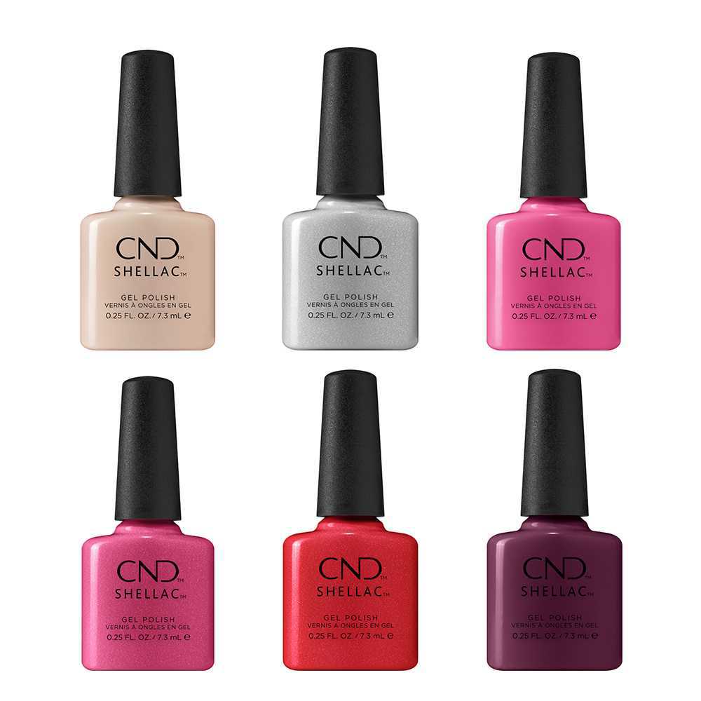 CND Shellac 0.25oz Painted Love 2022 Collection 6pcs