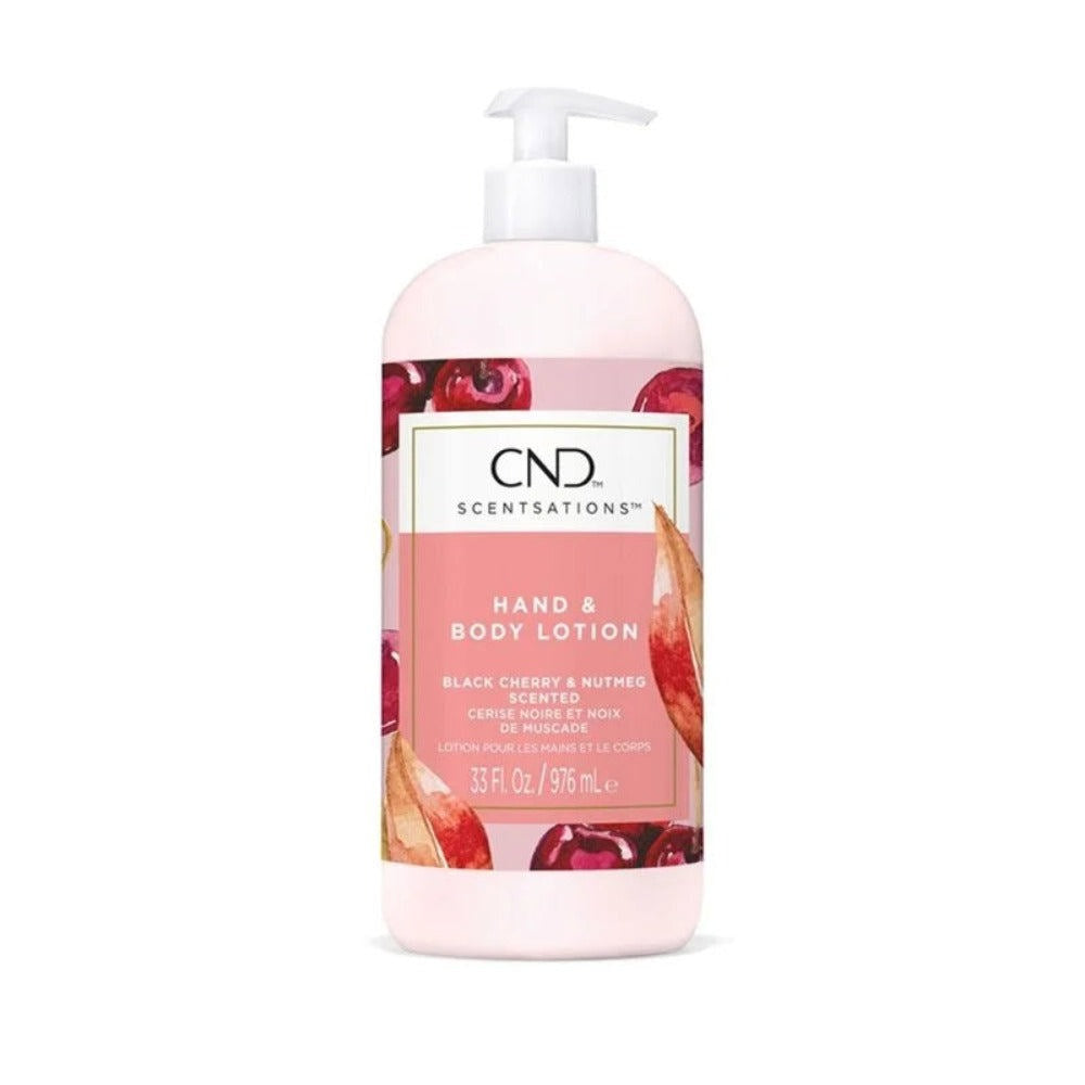 CND Scentsations Lotion 33Oz - Black Cherry & Nutmeg
