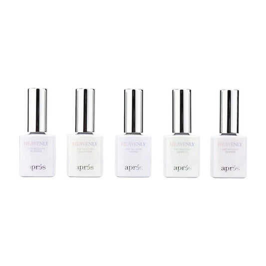 Apres Heavenly Gel Top Coat Set (5pcs)