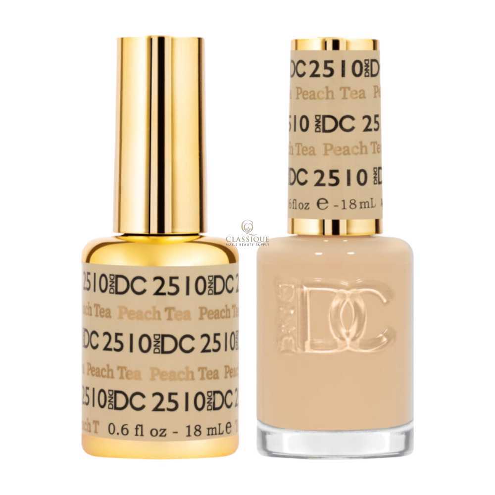 DND DC Gel & Lacquer Duo - Peach Tea #2510