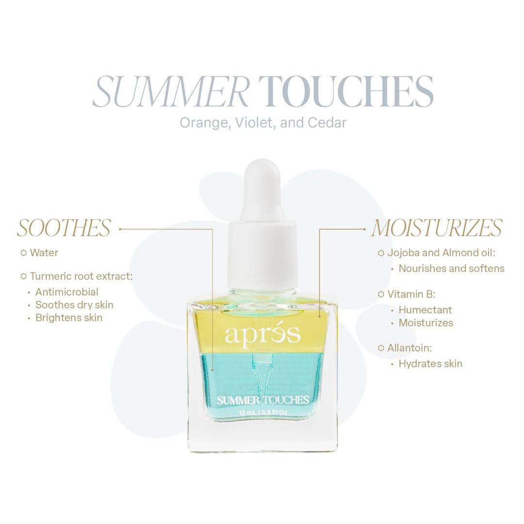 apres Cuticle Serum - Summer Touches (Blue/Green) 15mL #MPCO2