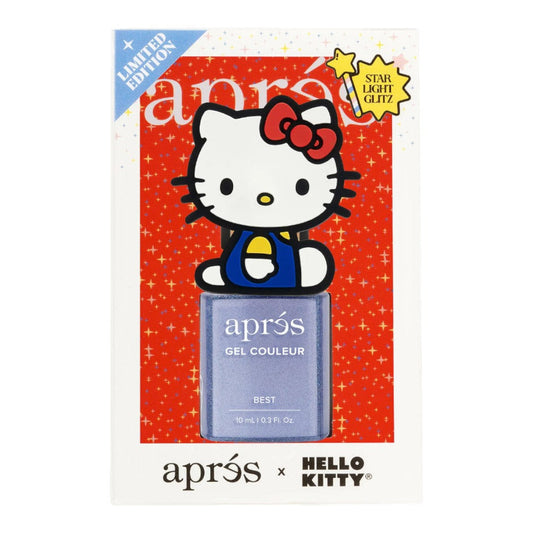Apres Kitty Flash Glitter Gel Couleur (HEMA-Free) - Best W/ Cap Accessory #5FGHK01PWC