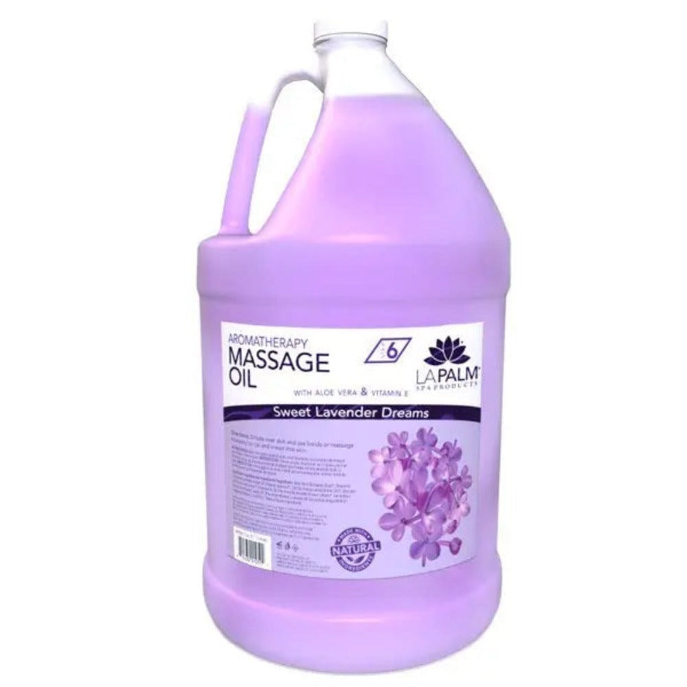 La Palm Massage Oil - Sweet Lavender Dreams 1Gal