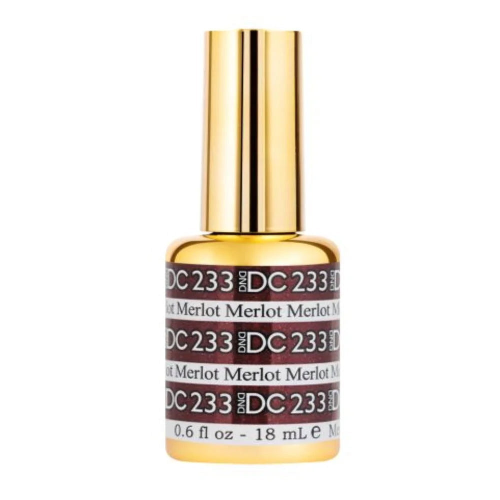DND DC Mermaid Gel Polish - Merlot #233