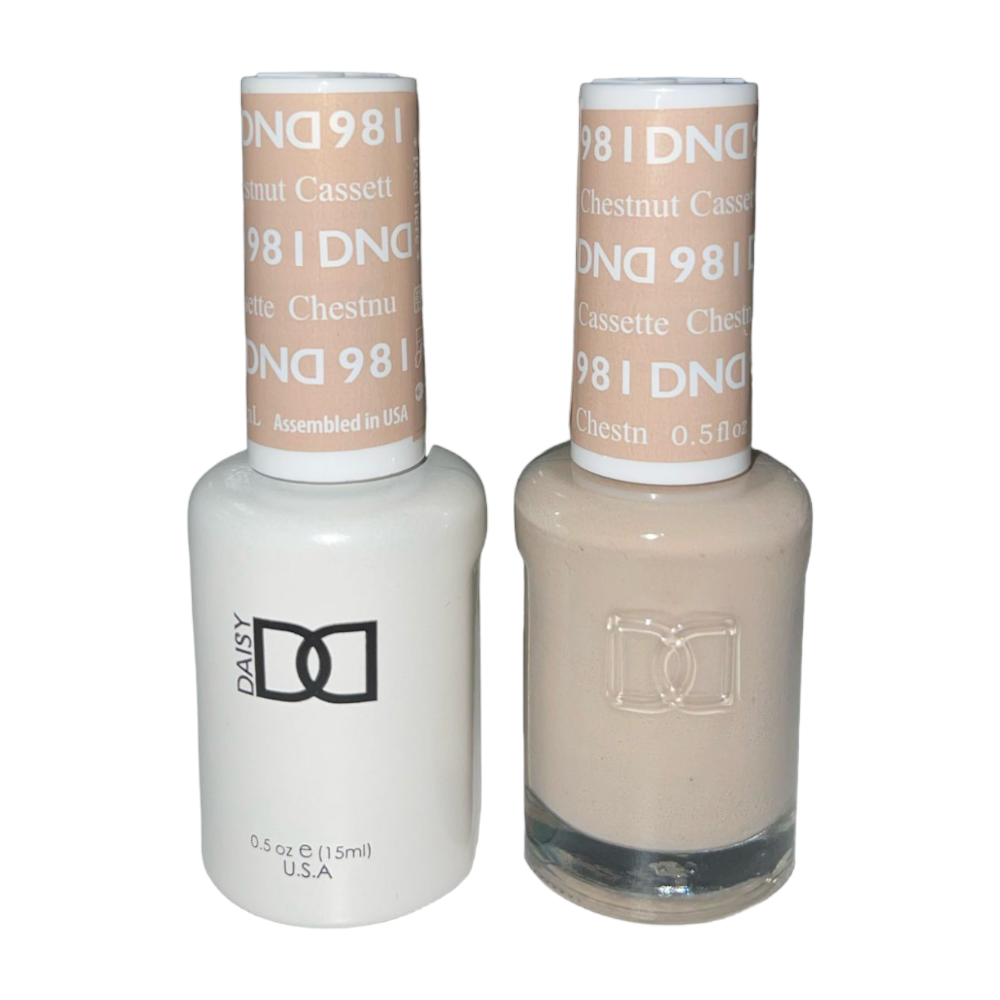 DND Gel & Lacquer Duo - Chestnut Cassette #981