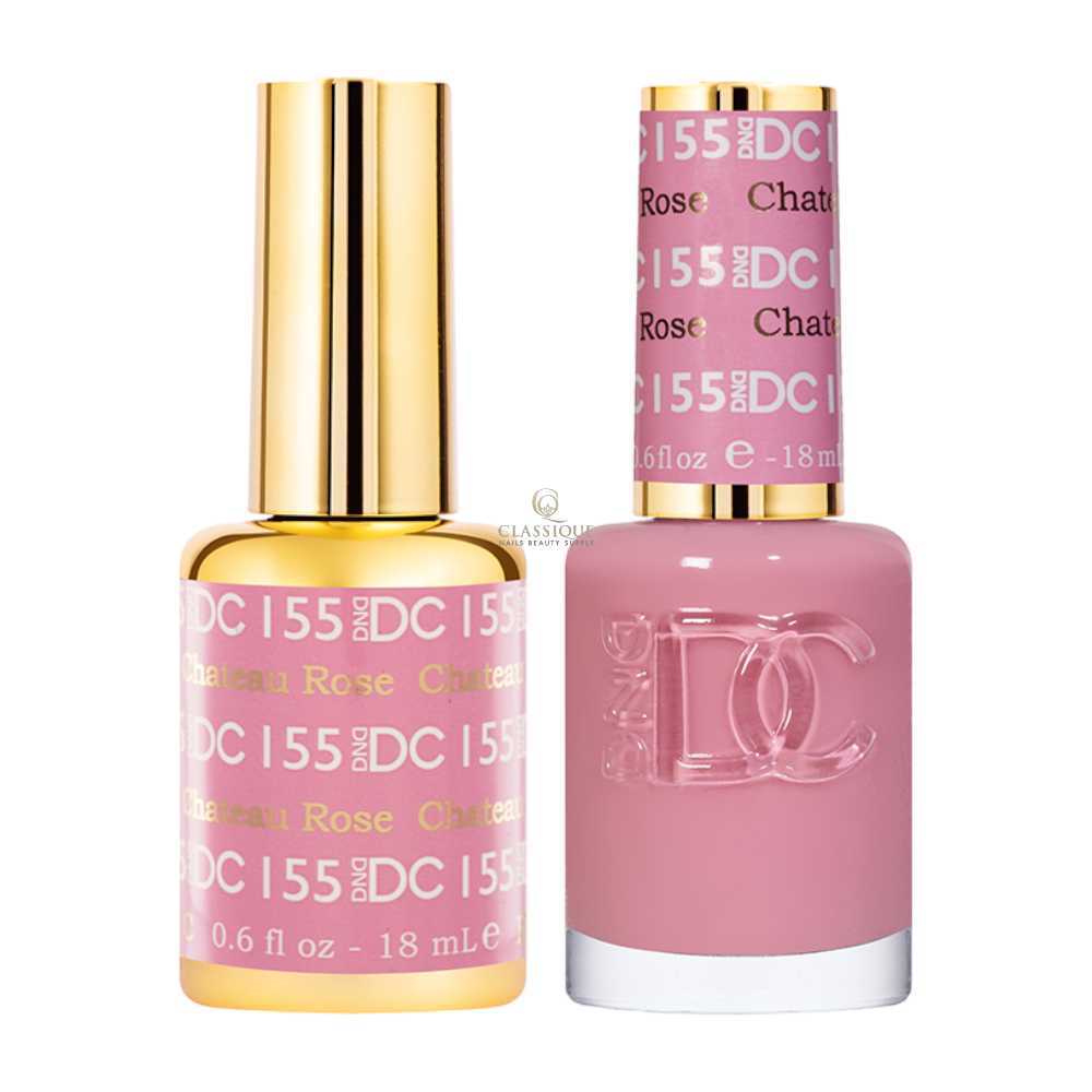 DND DC Gel & Lacquer Duo - Chateau Rose #155