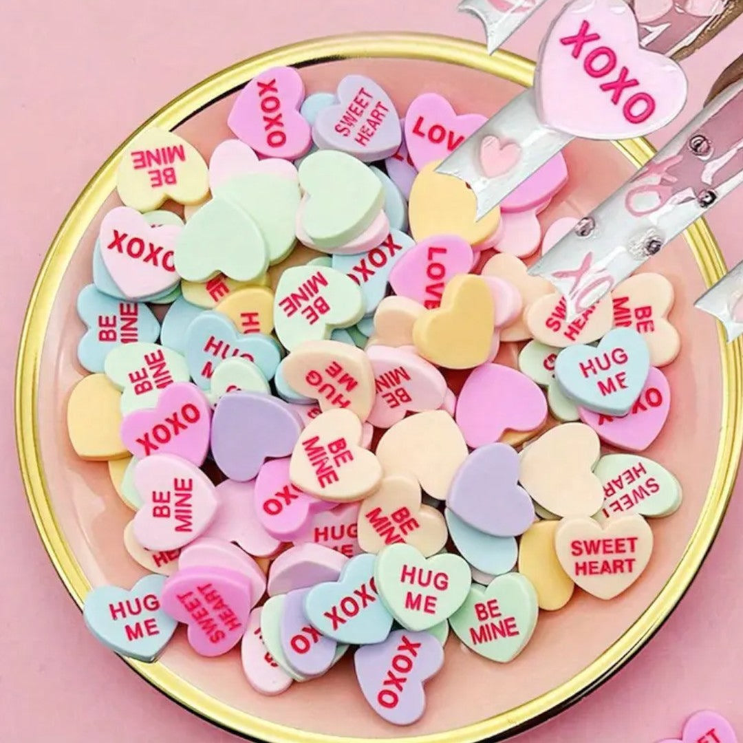 CNBS Nail Charms - Valentine's Heart 20pcs