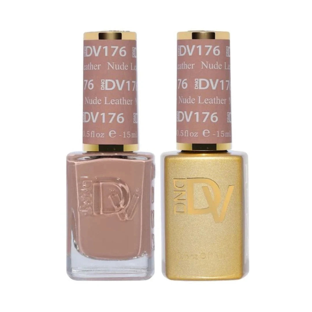 DND Diva Gel & Lacquer Duo - Nude Leather #176