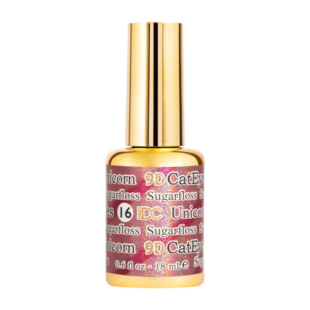 DND DC 9D Cat Eye Gel Polish - Sugarfloss #16