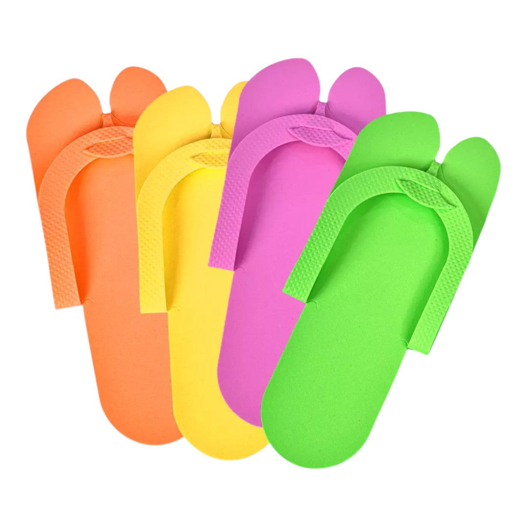 Foam Pedicure Slipper - Foldable (Bag Of 12Pairs) #920004