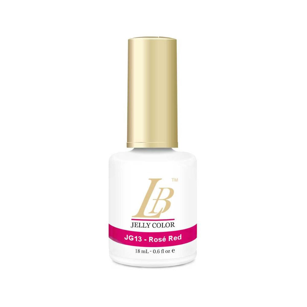 IGel Jelly Gel Polish - Rose Red #JG13