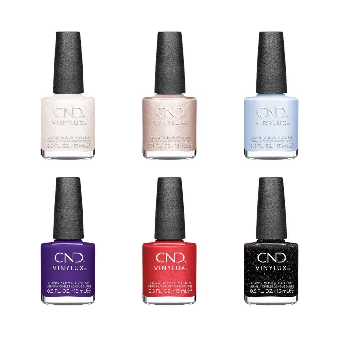 CND Vinylux Queen-Tessential Collection 6pcs