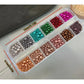 CNBS Nail Charms - Assorted Colourful Pearls
