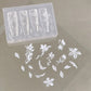 CNBS 3D Silicone Mould – Mixed Lily Flower Designs