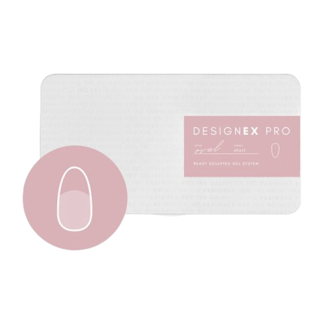 The Gelbottle Designex Pro Nail Tips Box - Oval Short (600Pcs)