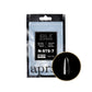 Apres Gel-X Refill Tips 2.0 - Natural Stiletto Short (50Pcs)