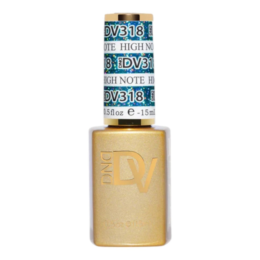 DND Diva Platinum Gel Polish - High Note #318
