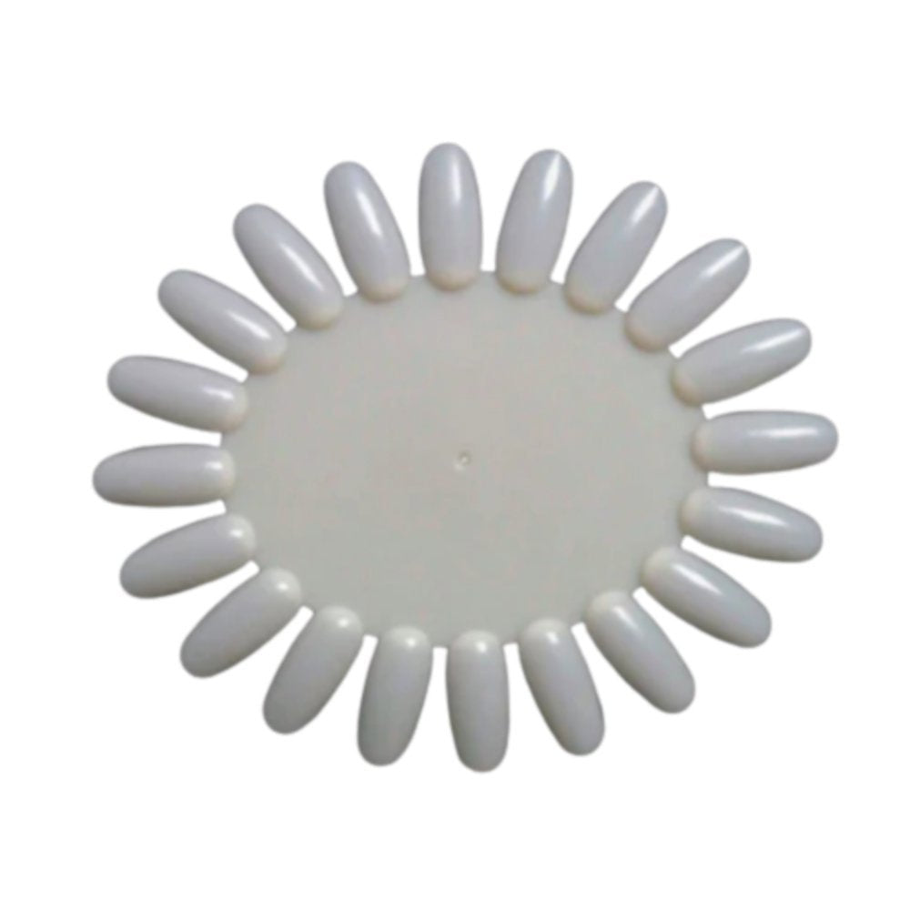 20-Tip Oval Display Natural (Pack Of 10)