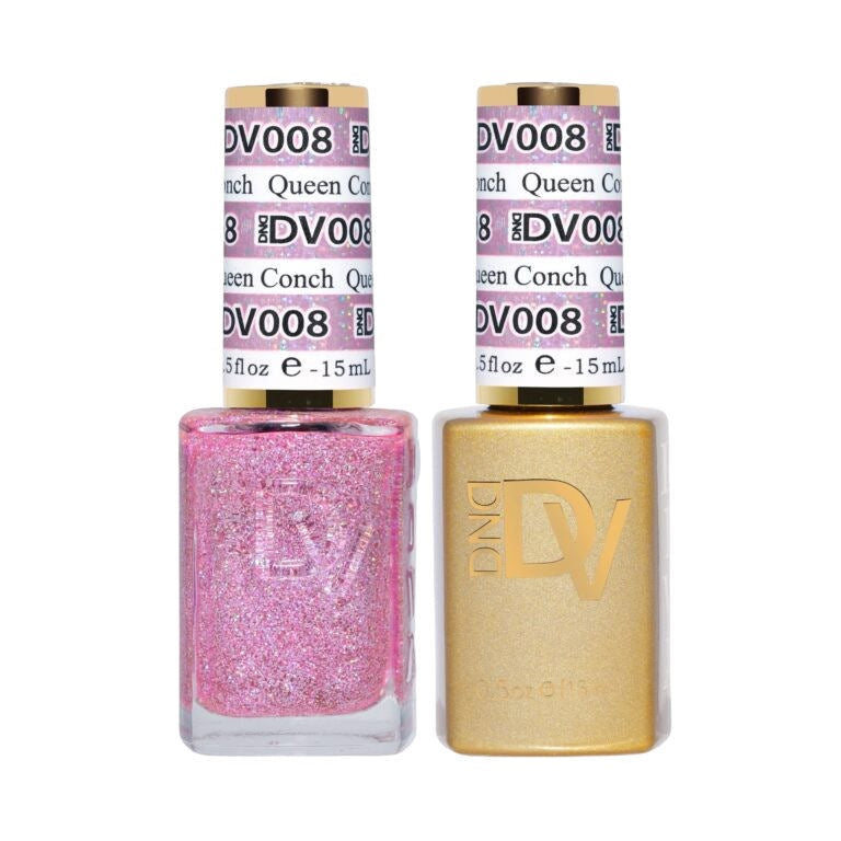 DND Diva Gel & Lacquer Duo - Queen Conch #008