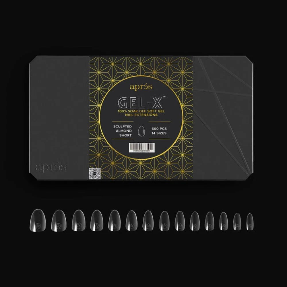 apres Gel-X Nail Tips Box 2.0 - Sculpted and Natural Almond in