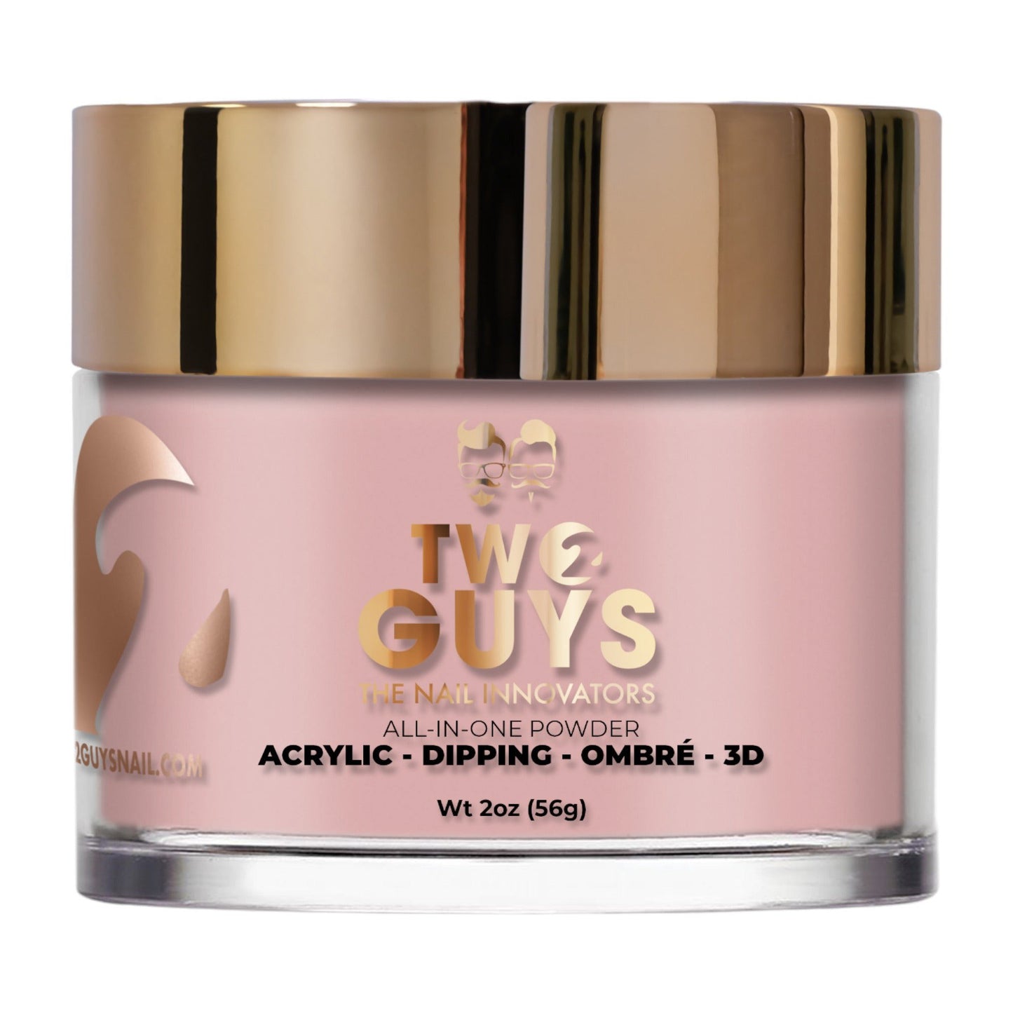 2Guys Acrylic & Dipping Powder 2Oz #A139 Don't Tell Mama (Warm Pink)