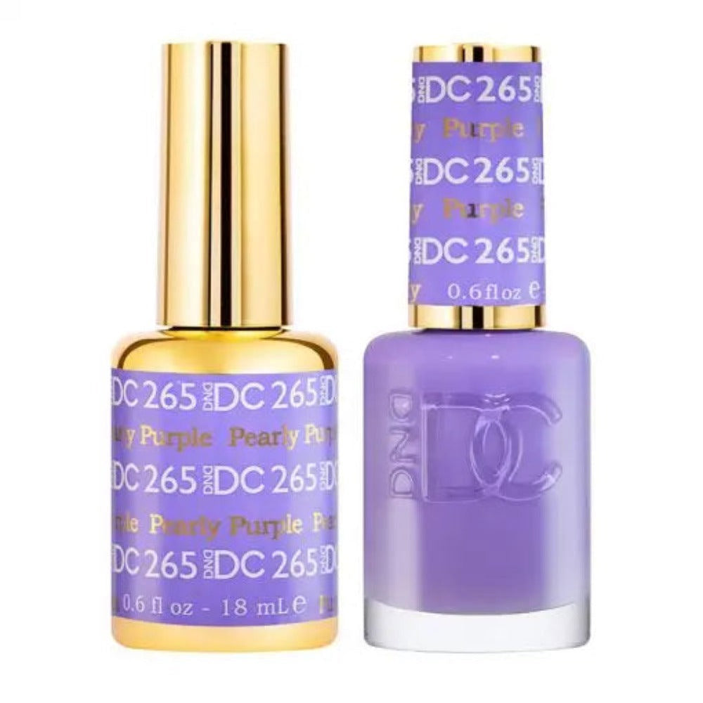 DND DC Gel & Lacquer Duo - Pearly Purple #265