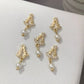 CNBS Nail Charms - Christmas Tree (5pcs)