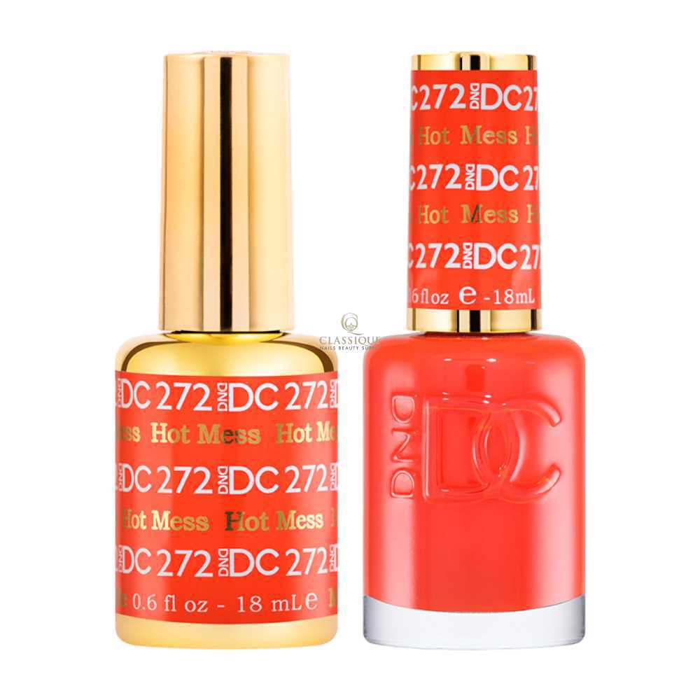 DND DC Gel & Lacquer Duo - Hot Mess #272